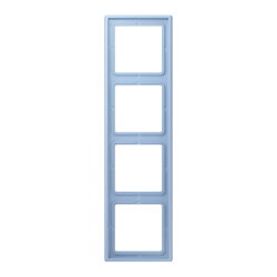 Jung Rahmen, 4-fach, LE CORBUSIER, outremer moyen LC984207