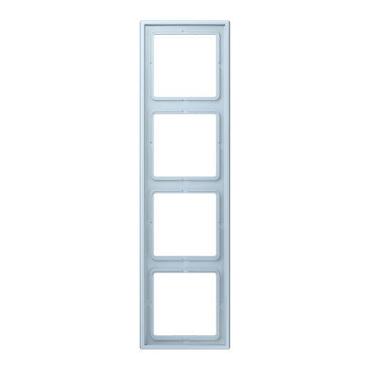 Jung Rahmen, 4-fach, LE CORBUSIER, outremerclair LC984208