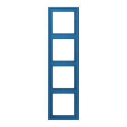 Jung Rahmen, 4-fach, LE CORBUSIER, bleu...