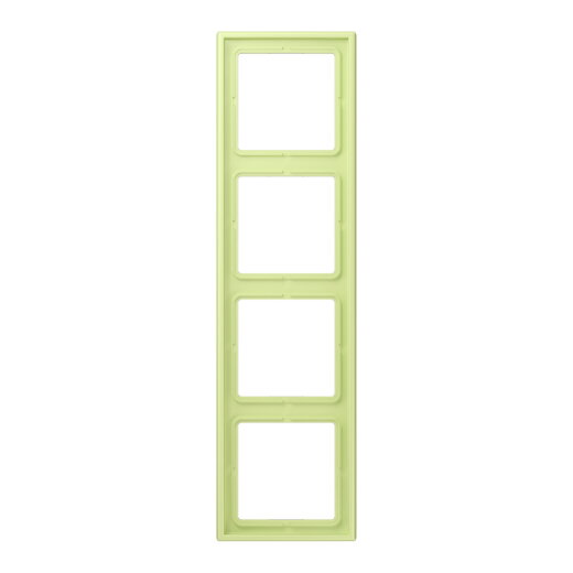 Jung Rahmen, 4-fach, LE CORBUSIER, vert jaune clair LC984222