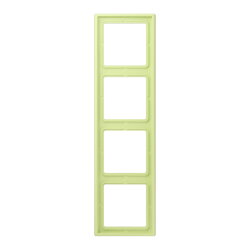 Jung Rahmen, 4-fach, LE CORBUSIER, vert jaune clair LC984222