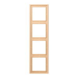 Jung Rahmen, 4-fach, LE CORBUSIER, terre sienne claire 31...