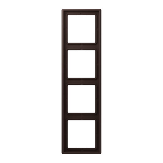 Jung Rahmen, 4-fach, LE CORBUSIER, terre d?ombre br?lée 59 LC984252