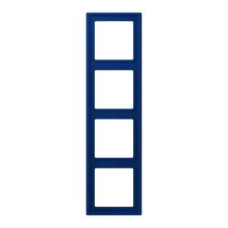 Jung Rahmen, 4-fach, LE CORBUSIER, bleu outremer...