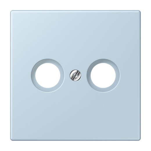 Jung Abdeckung für Antennendosen, Thermoplast lackiert, Serie LS, outremerclair LC990TV208