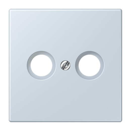 Jung Abdeckung für Antennendosen, Thermoplast lackiert, Serie LS, outremer pale LC990TV209