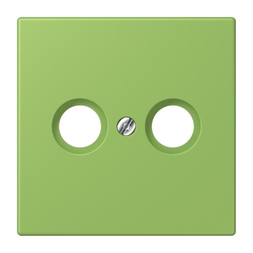 Jung Abdeckung für Antennendosen, Thermoplast lackiert, Serie LS, vert 31 LC990TV220