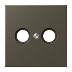 Jung Abdeckung für Antennendosen, Thermoplast...