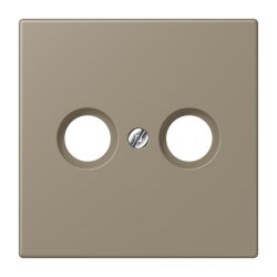 Jung Abdeckung für Antennendosen, Thermoplast...