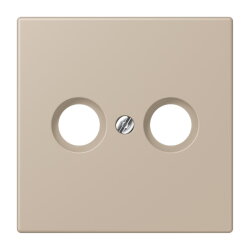 Jung Abdeckung für Antennendosen, Thermoplast...