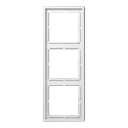 Jung Rahmen 3fach, Duroplast antimikrobiell, LS 990, alpinweiß SPLS983WW