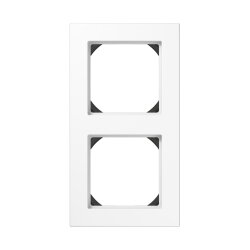 Jung Rahmen 28 mm Aufbauhöhe 2fach, Thermoplast, A...