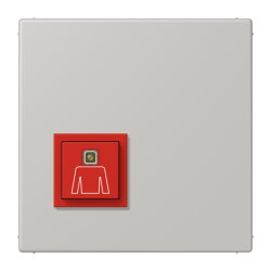 Jung Notrufsystem Ruftaster, Serie LS, gris clair 31...