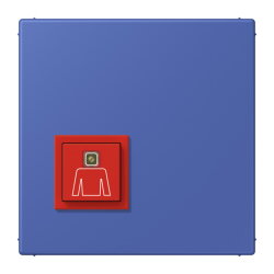 Jung Notrufsystem Ruftaster, Serie LS, bleu outremer 31...