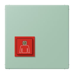 Jung Notrufsystem Ruftaster, Serie LS, vert anglais clair...