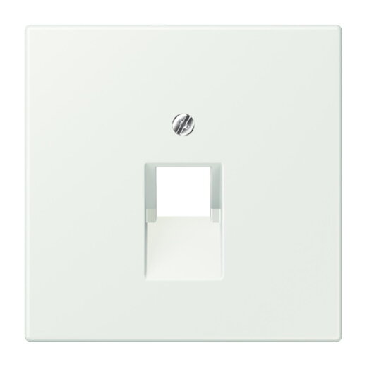 Jung Abdeckung für IAE/UAE-Anschlussdosen 1 x 8-polig, Thermoplast lackiert, Serie LS, outremer gris LC969-1UA210