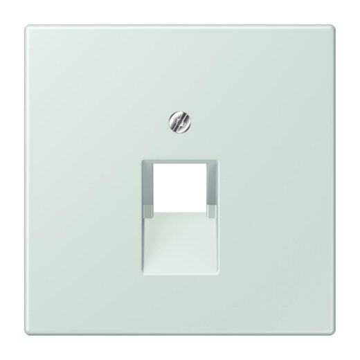 Jung Abdeckung für IAE/UAE-Anschlussdosen 1 x 8-polig, Thermoplast lackiert, Serie LS, céruléen pale LC969-1UA215