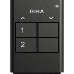 Gira Tastsensor 512200 KNX RF 2fach anthrazit