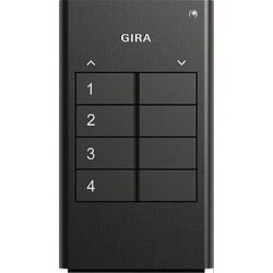 Gira Tastsensor 512400 KNX RF 4fach anthrazit