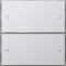 Gira Tastsensor 2022112 3 KNX Basis 2fach Flaeche rw