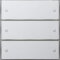 Gira Tastsensor 2033112 3 KNX Komfort 3fach Flaeche rw