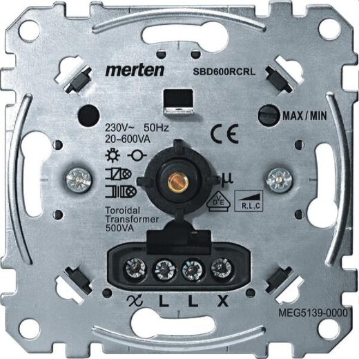 Merten Dimmereinsatz MEG5139-0000 20-600W/VA