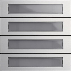 Gira Ruftastenmodul 5534926 4fach System 106 Aluminium...