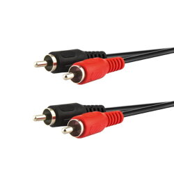 E+P Audio-Anschl.-Kabel B 33/5 2 Cinchst.+2 Cinchst. 5,0m...