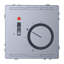 Merten Raumtemperaturregler 230V Edelstahl System Design