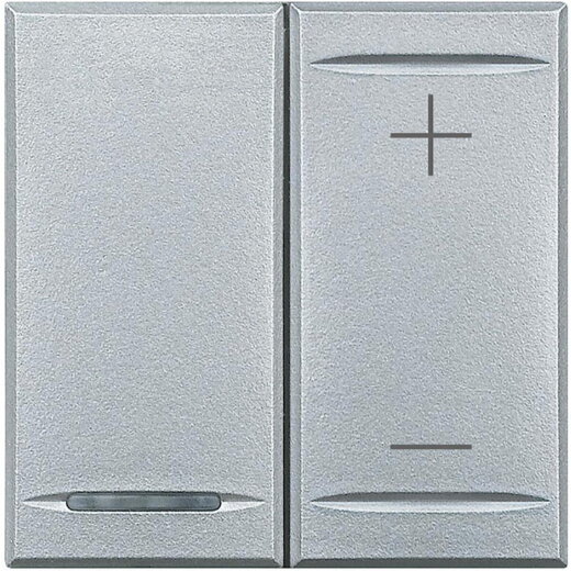 Bticino Tastdimmer 3VA bis 400VA 2MODUL ALU