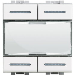 Bticino Taster 4Szenen weiss