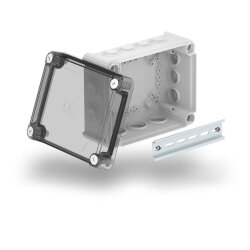 OBO Kabelabzweigkasten T 160 HD TR mit transparentem Deckel