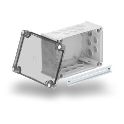 OBO Kabelabzweigkasten T 350 HD TR mit transparentem Deckel
