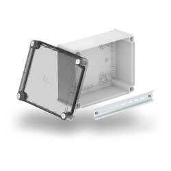 OBO Kabelabzweigkasten T 250 OE HD TR mit transparentem...