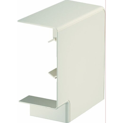 OBO Flachwinkel GK-FH70130CW Haubenformteil cremeweiss