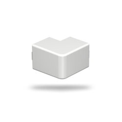 OBO Ausseneckhaube WDK HA40040RW 40x40mm reinweiss