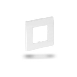 OBO Abdeckrahmen AR45-F1 RW Modul 45 1fach reinweiss