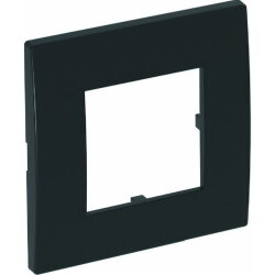 OBO Abdeckrahmen AR45-F1 SWGR Modul 45 1fach schwarzgrau