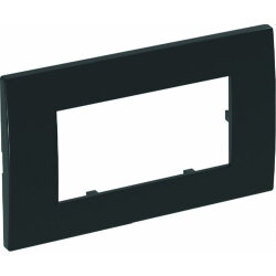 OBO Abdeckrahmen AR45-F2 SWGR Modul 45 2fach schwarzgrau