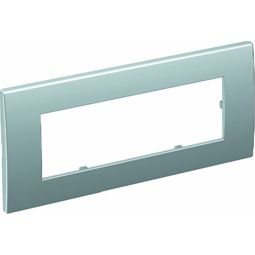 OBO Abdeckrahmen AR45-F3 AL Modul 45 3fach alu lackiert