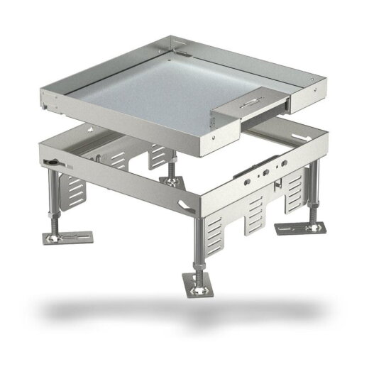 OBO Quadratische Kassette RKSN2 9 VS 20 m. Auslass 242x243mm