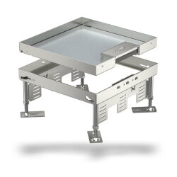 OBO Quadratische Kassette RKSN2 9 VS 20 m. Auslass 242x243mm