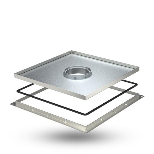 OBO Rahmenkassette RKF3 V3 15 für Tubus 383x383x15