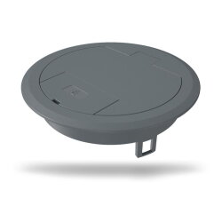 OBO Klappdeckel GES R2 7011 mit Schnurausla