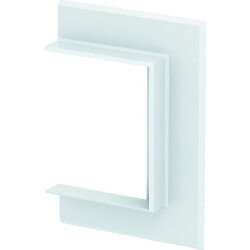 OBO Alu-Wandabschlussblende G-AWAO70110RW reinweiss...