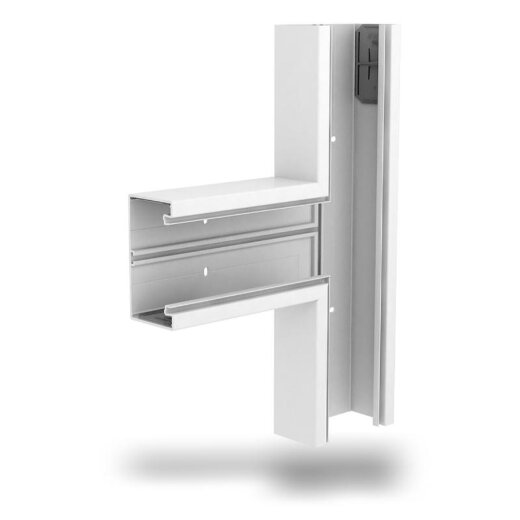 OBO T-Stück GK-T70130RW reinweiss 70x130mm