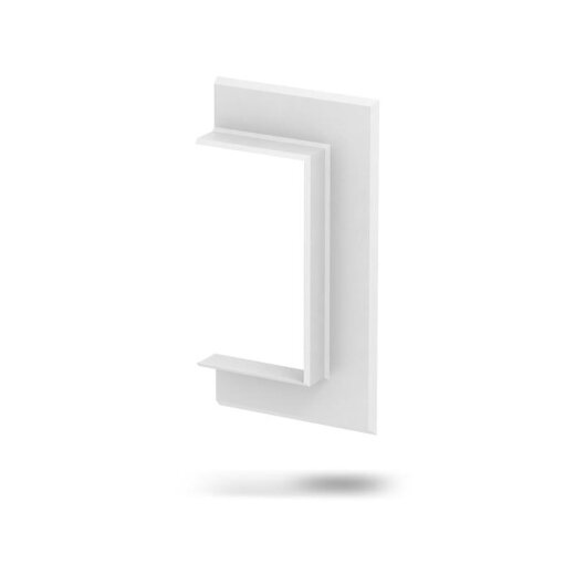 OBO Wandabschlussblende G-KWAO70130RW reinweiss offene Ausf.