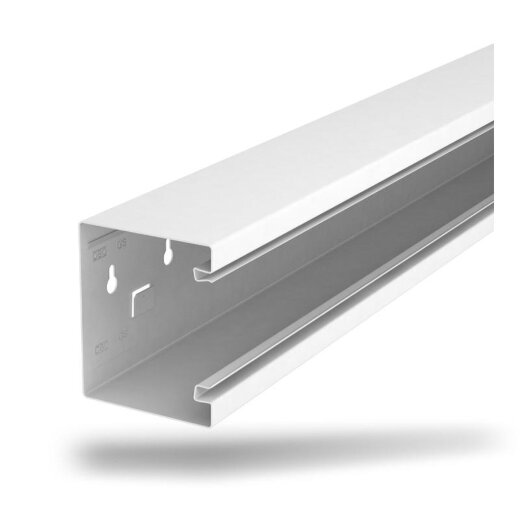 OBO Stahlblech-Geräteeinbaukanal GS-S90110 90x110 reinweiss