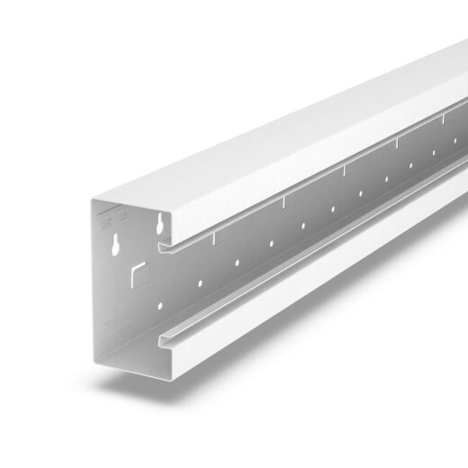OBO Stahlblech-Geräteeinbaukanal GS-S70130 70x130 reinweiss