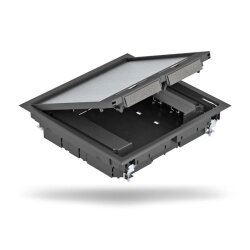 OBO Geräteeinsatz GES9 55UV9011 graphitschwarz